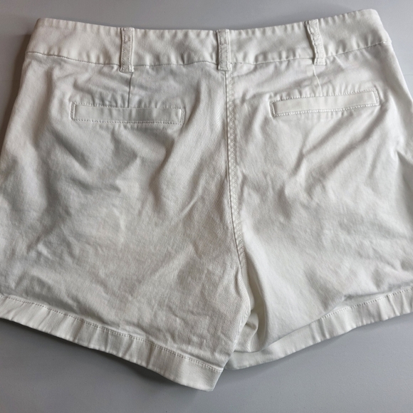 J. Crew Size 6 Classic Chino Shorts White 2756-BB - Picture 3 of 8
